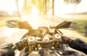 When can a motorcyclist be held liable for an accident in Omaha, Nebraska?