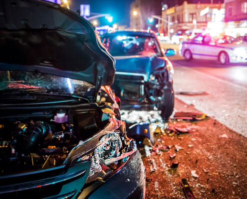 Accidente Automovilístico en Las Vegas, NV