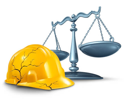 Who is liable when a stairwell collapses on a construction site and causes injuries?