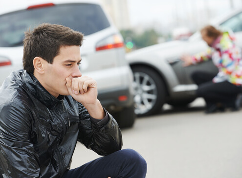 What are the consequences of not exchanging insurance information at the scene of an accident in Florida?