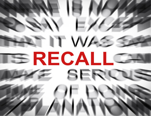 What should a consumer do after learning a product has been recalled in Jackson, Mississippi?
