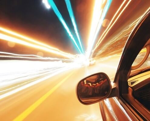 How are reckless drivers punished when they cause an accident in Daytona Beach, Florida?