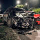 What happens when there are three cars involved in an accident in Fort Walton Beach, Florida?